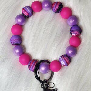 Watercolor Swirl Wristlet